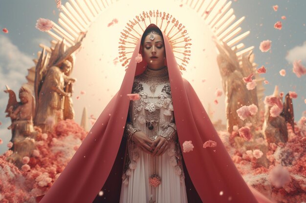 Foto interpretaciones artísticas del día de la virgen de gu 00058 00