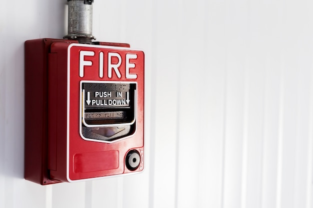 Interruptor de alarma contra incendios