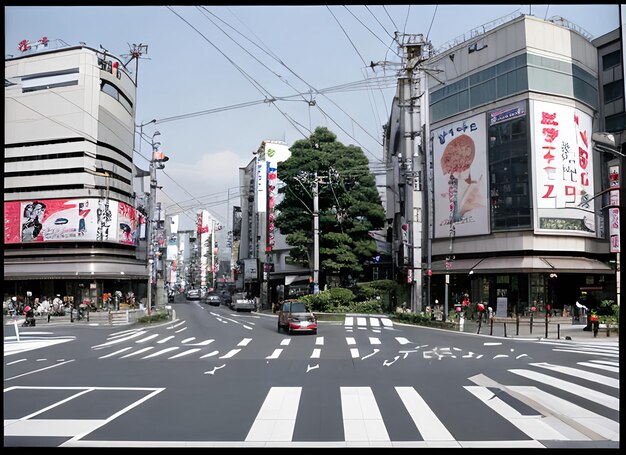 Interseção Tóquio Japão