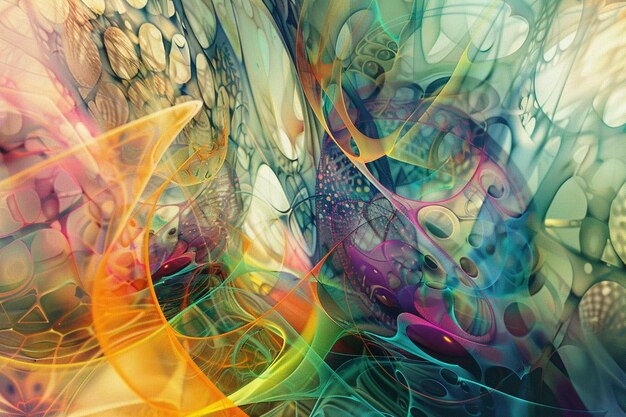 La intersección del arte y la tecnología Abstract Ne generative ai