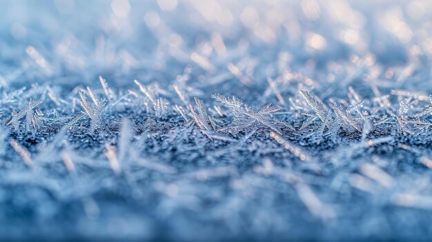 Intricadezas congeladas Um exquisito 169 CloseUp de invernos Textura delicada do gelo
