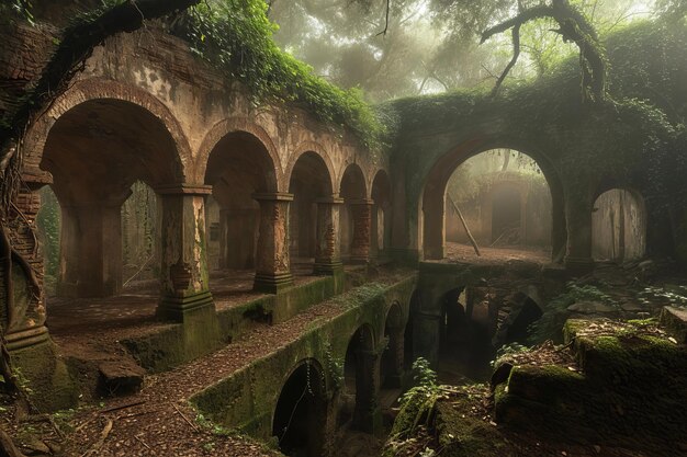 Foto las intrigantes ruinas de las antiguas cisternas generan ai