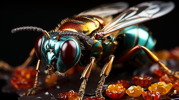 La intrincada macrofotografía de los insectos