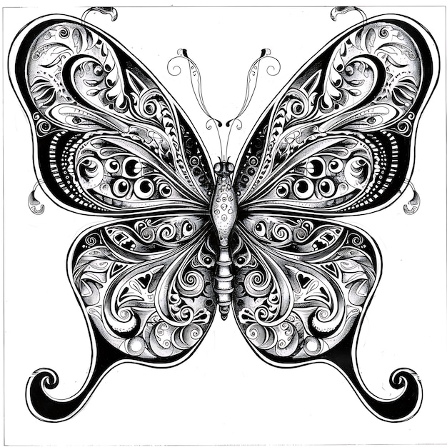 El intrincado arte de las mariposas