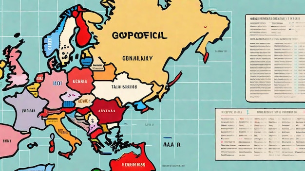 El intrincado mapa geopolítico