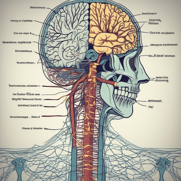 El intrincado paisaje neuronal que mapea la corona de la inteligencia humana