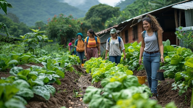 Foto introdução à inclusão social agroecológica