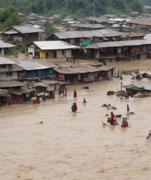 Inundaciones en Nepal