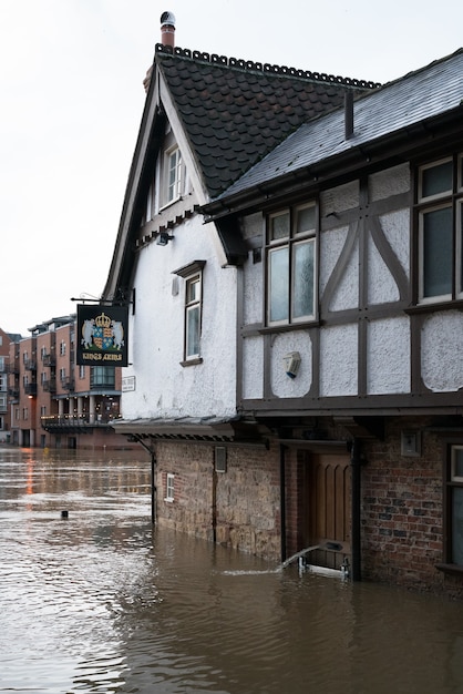 Inundaciones en York North Yorkshire