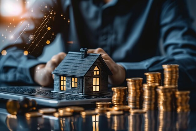 Inversión inmobiliaria en una casa virtual