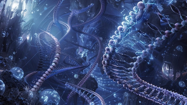 Investigación del ADN Inteligencia artificial generativa