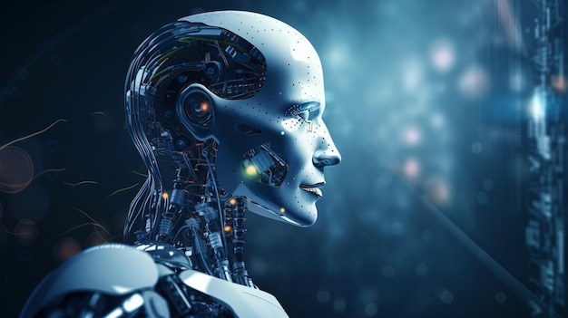 Investigación e investigación de inteligencia artificial AI generativa