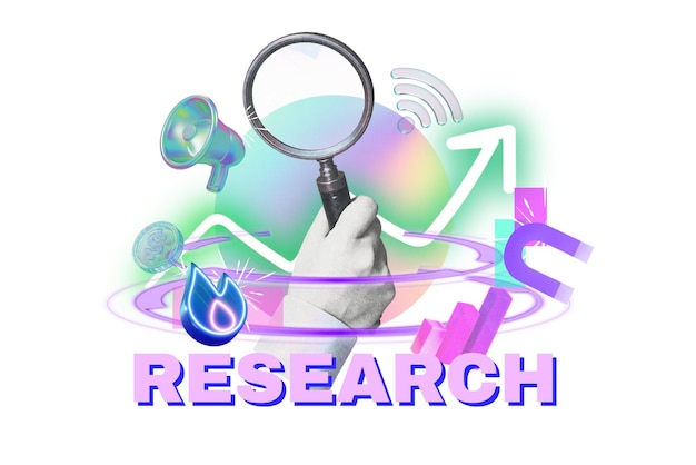 Investigación png palabra remix digital en el diseño de neón