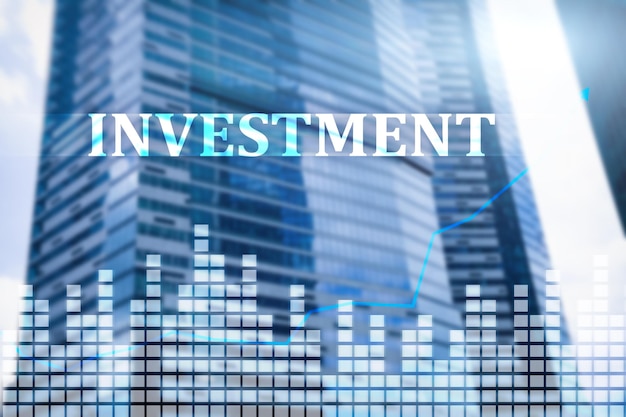 Investitions-ROI-Finanzmarktkonzept