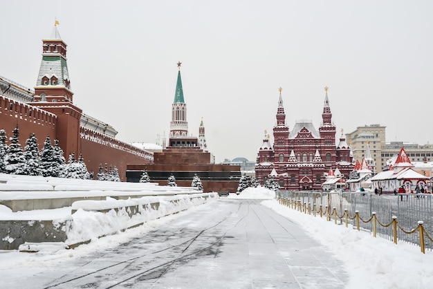 Invierno Kremlin de Moscú