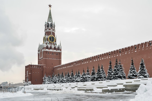 Invierno Kremlin de Moscú