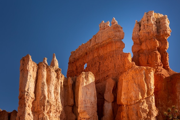 Invierno en el Parque Nacional Bryce Canyon, Utah, EE.