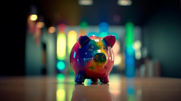 Invierte en tu futuro La guía Piggy Bank Capitalism IA generativa