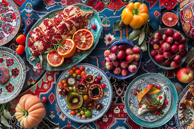 Invitación decorativa para el iftar