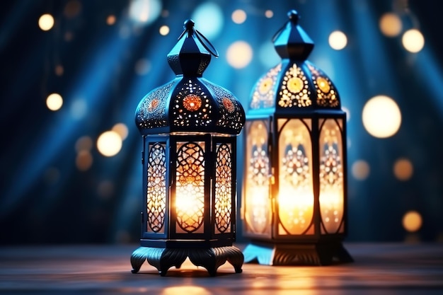 invitación para el mes sagrado musulmán Ramadán Kareem
