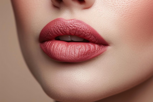 inyecciones de relleno labial para lograr labios más grandes Generativo Ai