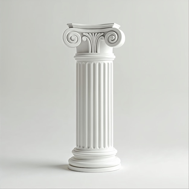 Iónica columna