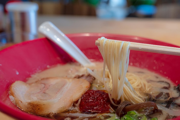 Ippudos Akamaru Tonkotsu Ramen