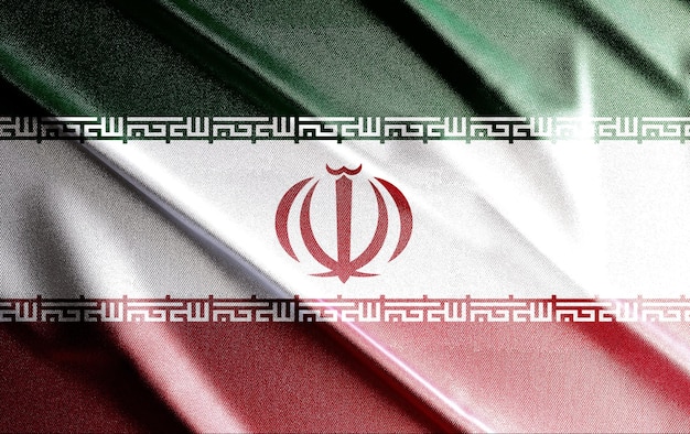 Irán 3d bandera, hermosa bandera de país en el mundo, fondo, banner, postr, resumen.