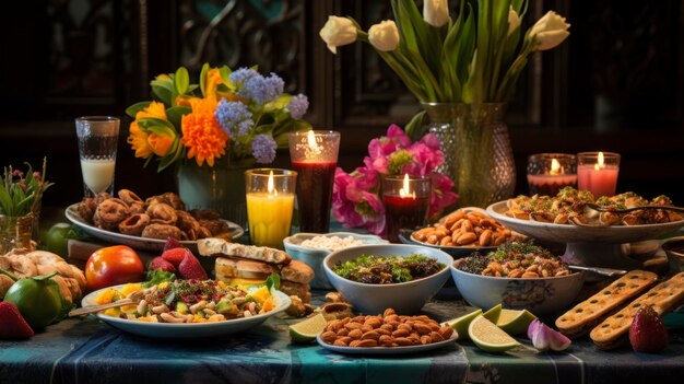 Iran Erleben Sie die lebendige Feier des Nowruz, des persischen Neujahrs, mit einem festlichen HaftSeen-Tisch