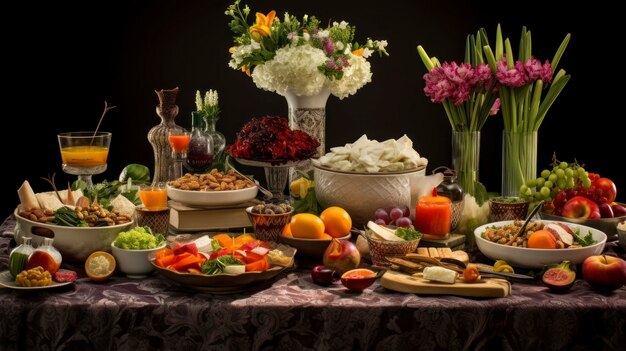 Irán Experimenta la vibrante celebración de Nowruz, el Año Nuevo persa, con una mesa festiva de HaftSeen