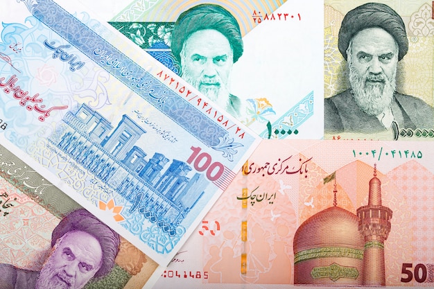 Iranisches Geld. Rial Betriebswirtschaftlicher Hintergrund