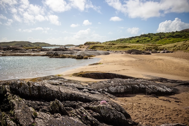 Foto irland licht ozean insel landschaft irisch