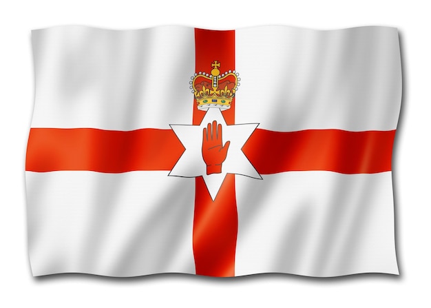 Irlanda do Norte Ulster bandeira Reino Unido