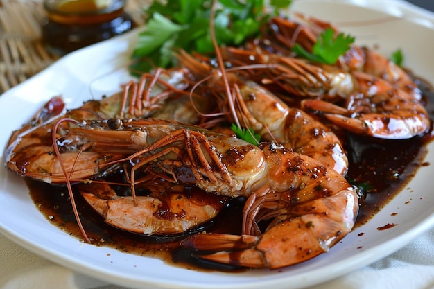 Irresistível Cajun Seafood Cuisine com especiarias de Louisiana
