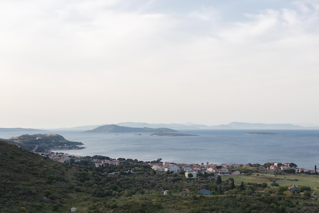 Iskelekarantina Urla Izmir Türkei 11. MAI 2020 Ansichten von der kleinen Stadt am Meer