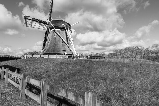 Foto la isla de ameland en los países bajos