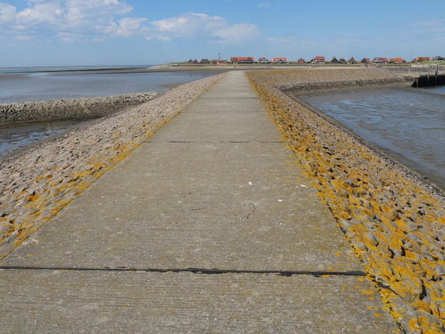 Isla Baltrum en el mar del Norte