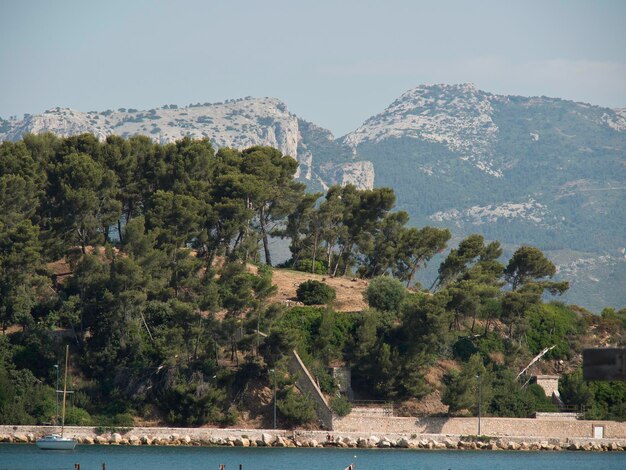 Foto la isla de córcega