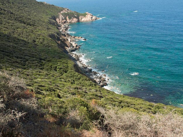 Foto la isla de córcega