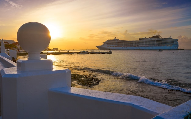 Isla de Cozumel en la Riviera Maya de México.