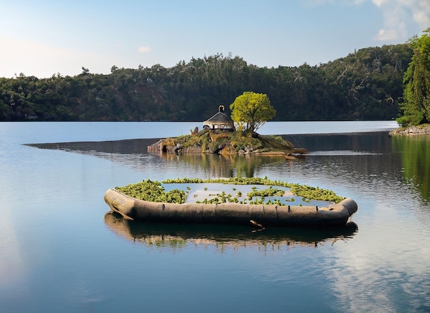 isla flotante