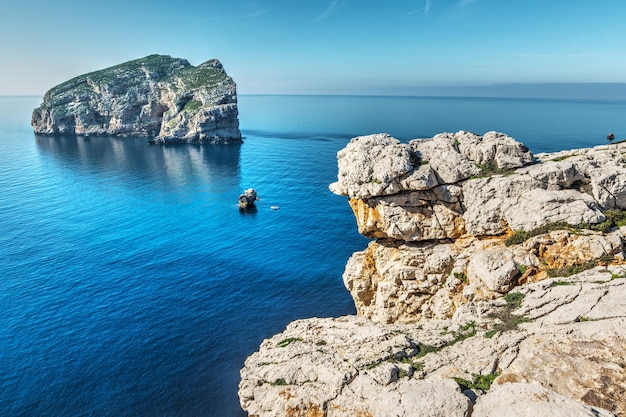 Isla Foradada en Capo Caccia Cerdeña