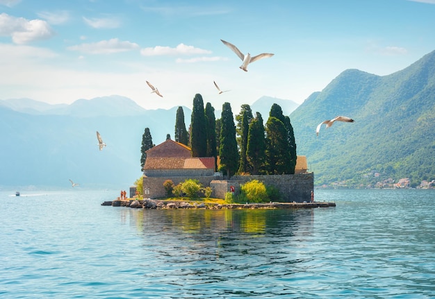 La isla George cerca de Perast