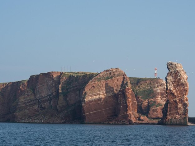 la isla de Helgoland