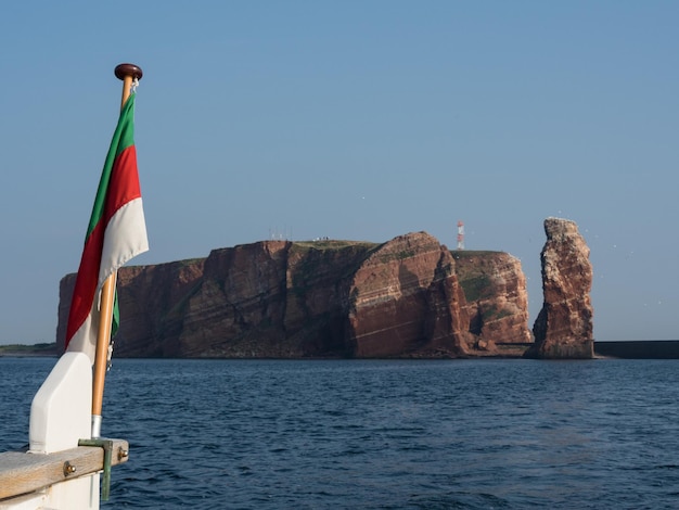 la isla de Helgoland