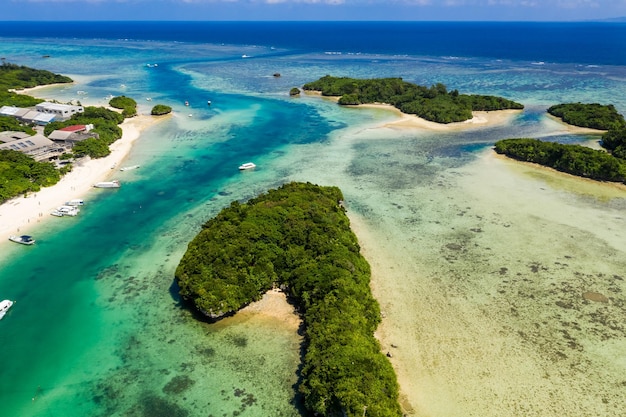 isla ishigaki japón, bahía de Kabira