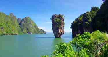 Foto la isla de james bond en tailandia ko tapu