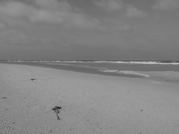 la isla de Juist en el mar del Norte