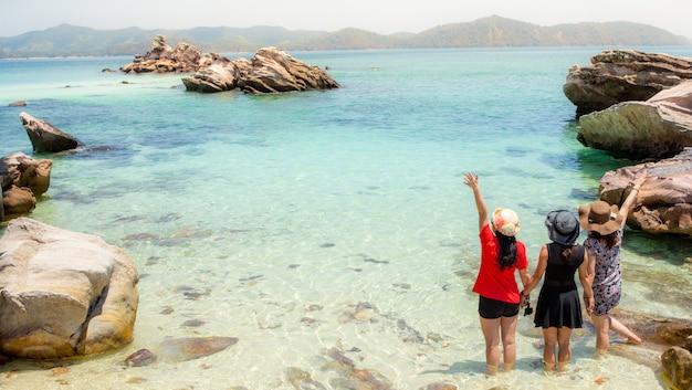 Isla Khai Nok, isla Khai en la atracción turística de Phang Nga