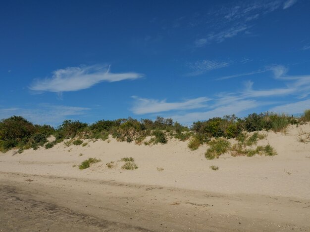 Foto la isla de langeog en alemania